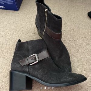 Allsaints suede ankle boots